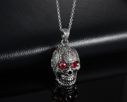 Gothic Skull Necklace