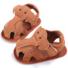 First Walker Elephant Shoes Brown