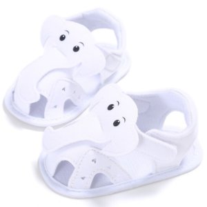 First Walker Elephant Shoes White