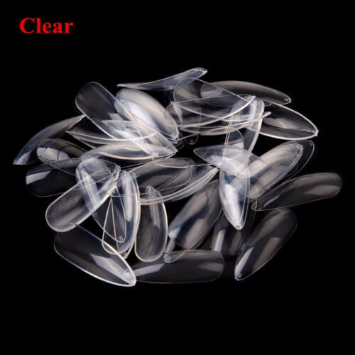 500 Tips Artificial Nails Clear