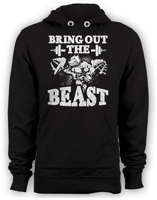 Bring Out The Beast - Body Builder Hoodie