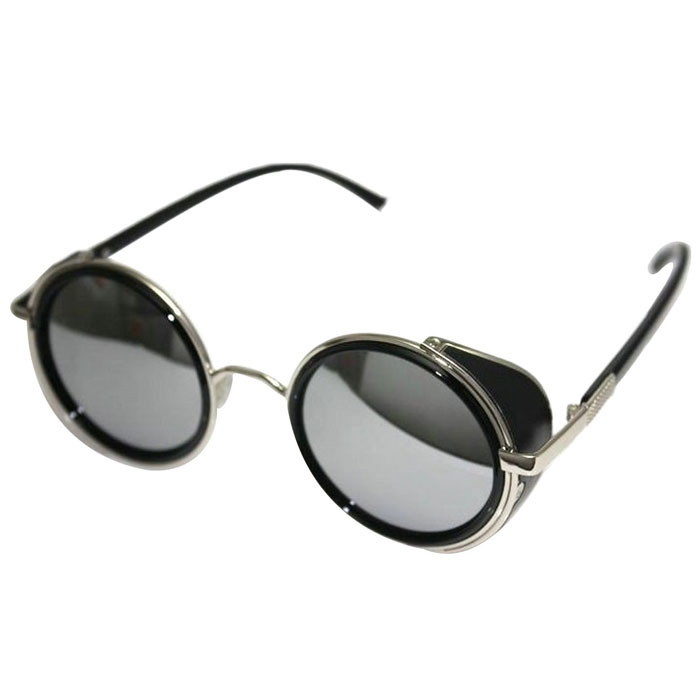 Steampunk Round Cyber Goggles Sunglasses