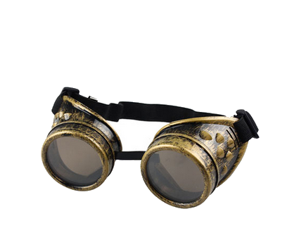 Vintage Victorian Style Steampunk Welding Goggles