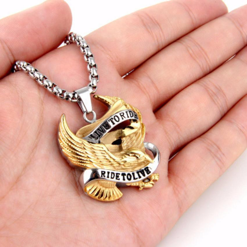 Live To Ride, Ride To Live Necklace