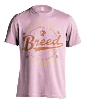 "My Favorite Breed Is Rescued" T-Shirt