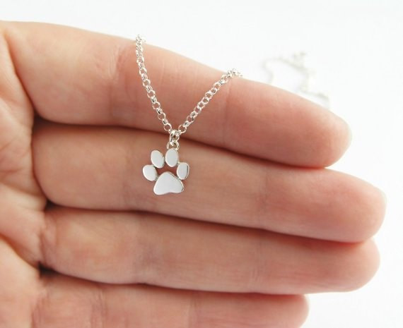 Dogs Paw Print Necklace