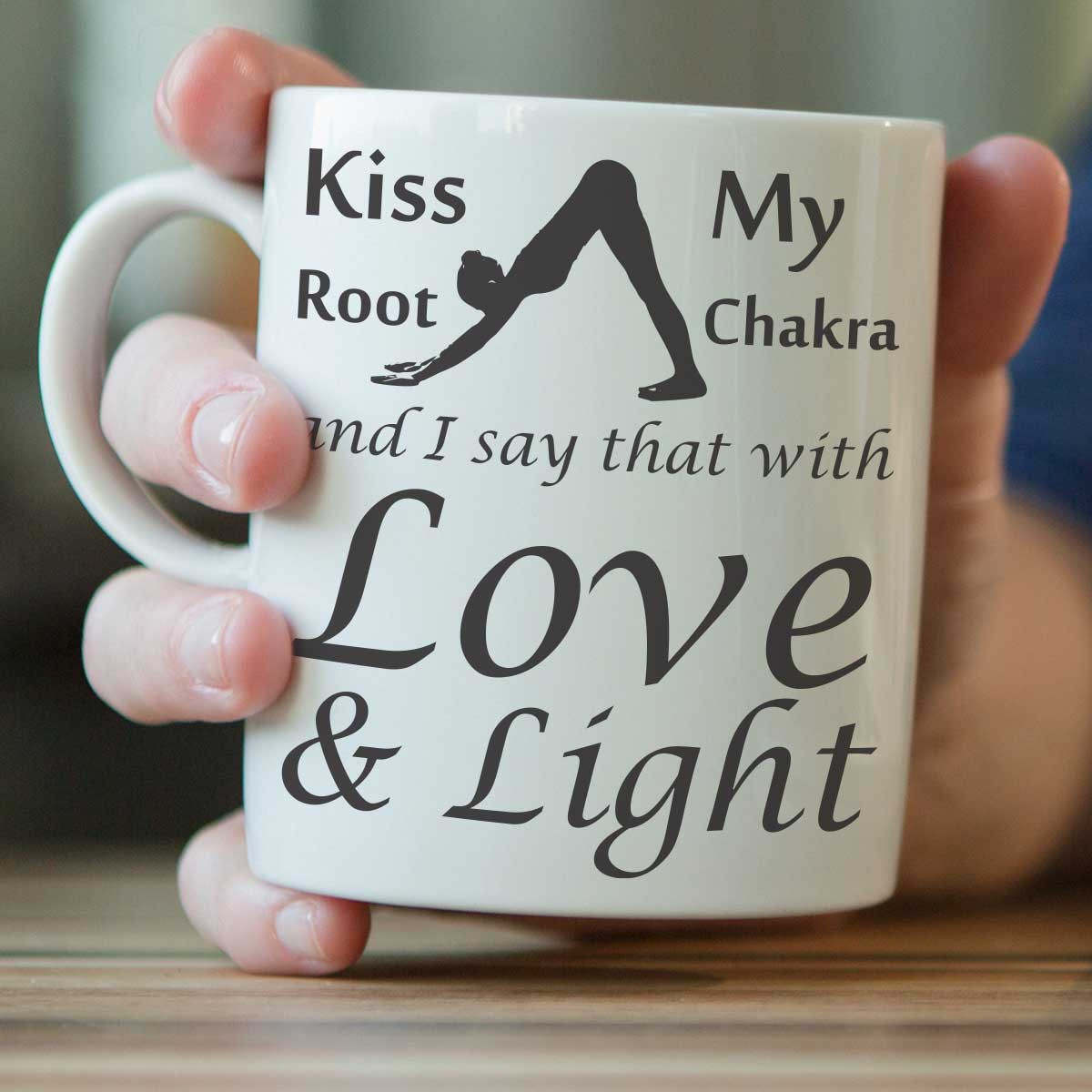 Kiss My Root Chakra Mug