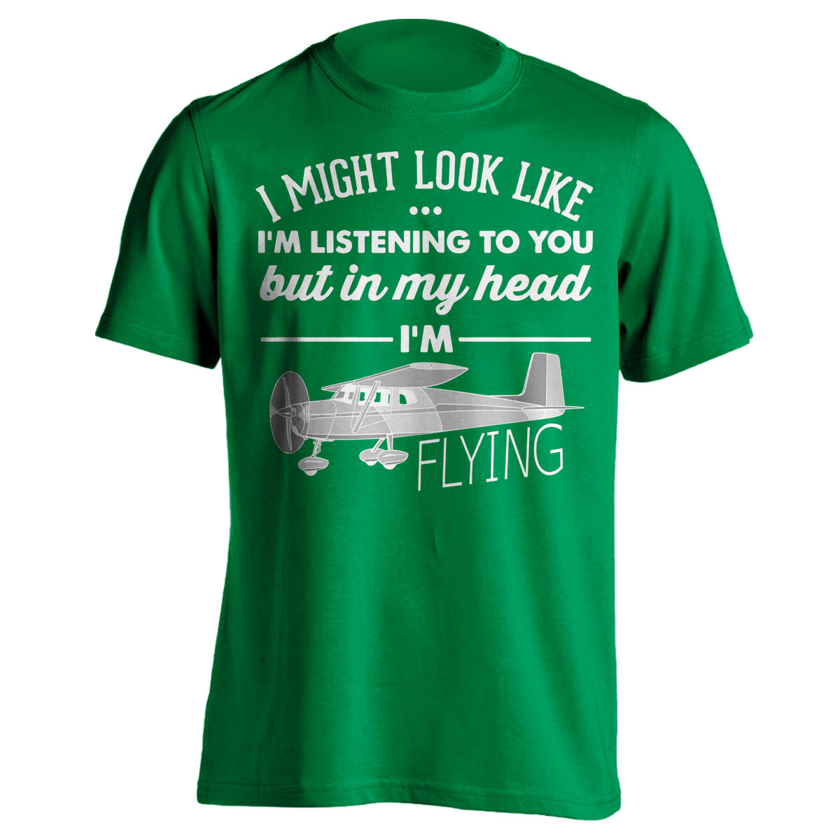 "It Might Look Like Im Listening To You" Flying T-Shirt