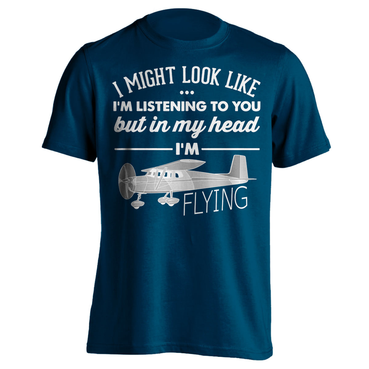 "It Might Look Like Im Listening To You" Flying T-Shirt
