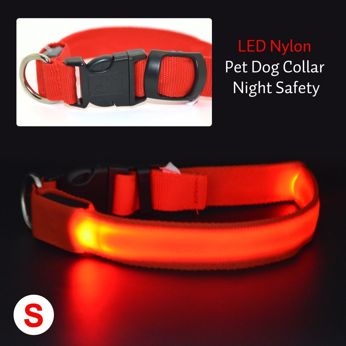 Glow In The Dark Dog Safety Collar