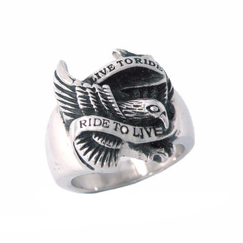 "Live To Ride" Ring