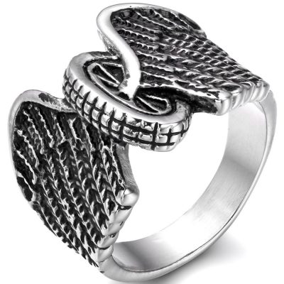 Eagle Wings And Motorcycle Tire Ring