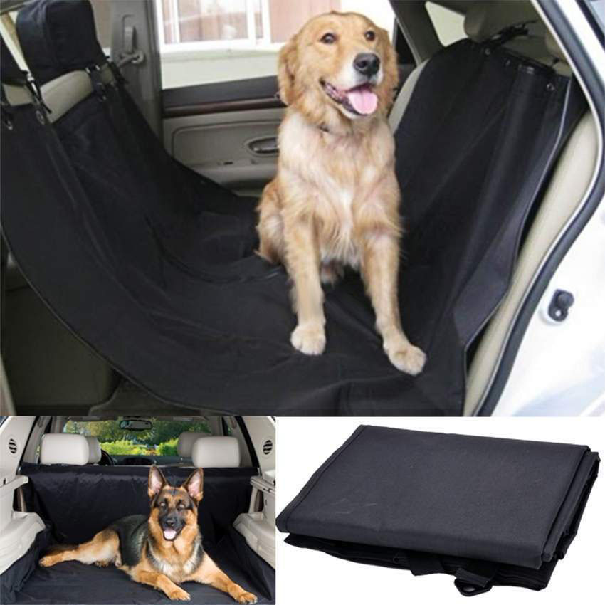 Pet Portable Car Rear Back Seat Waterproof Cover