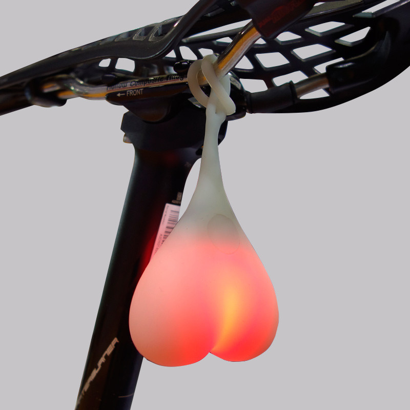 World's Most Overconfident Bicycle Light